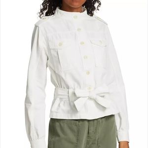 STUNNING JOES OFF WHITE UTILITY JACKET